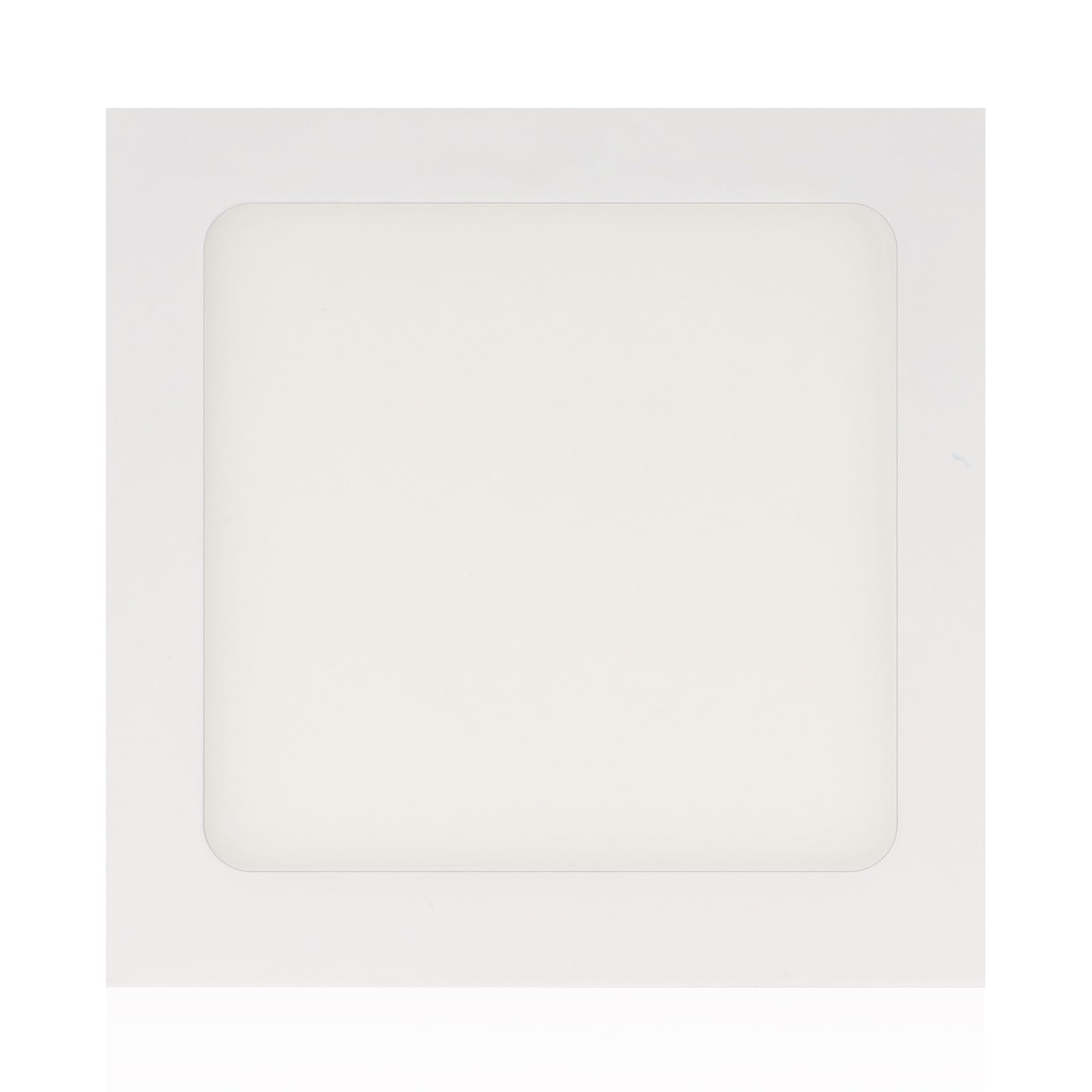 FOCUHUNTER Ceiling Light 9W Led Panel Lights Cool White 6000K 80-100Lm Modern Ceiling Lighting Fitting Indoor Lamp for Living Room, Kitchen, Office, Bedroom (Square)