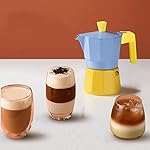 MYYINGELE Italian Espresso Maker, Moka Pot Made of Aluminum with Double Valve, for Full Bodied Stove Top Coffee, Makes 3 Cups of Espresso - Image 5