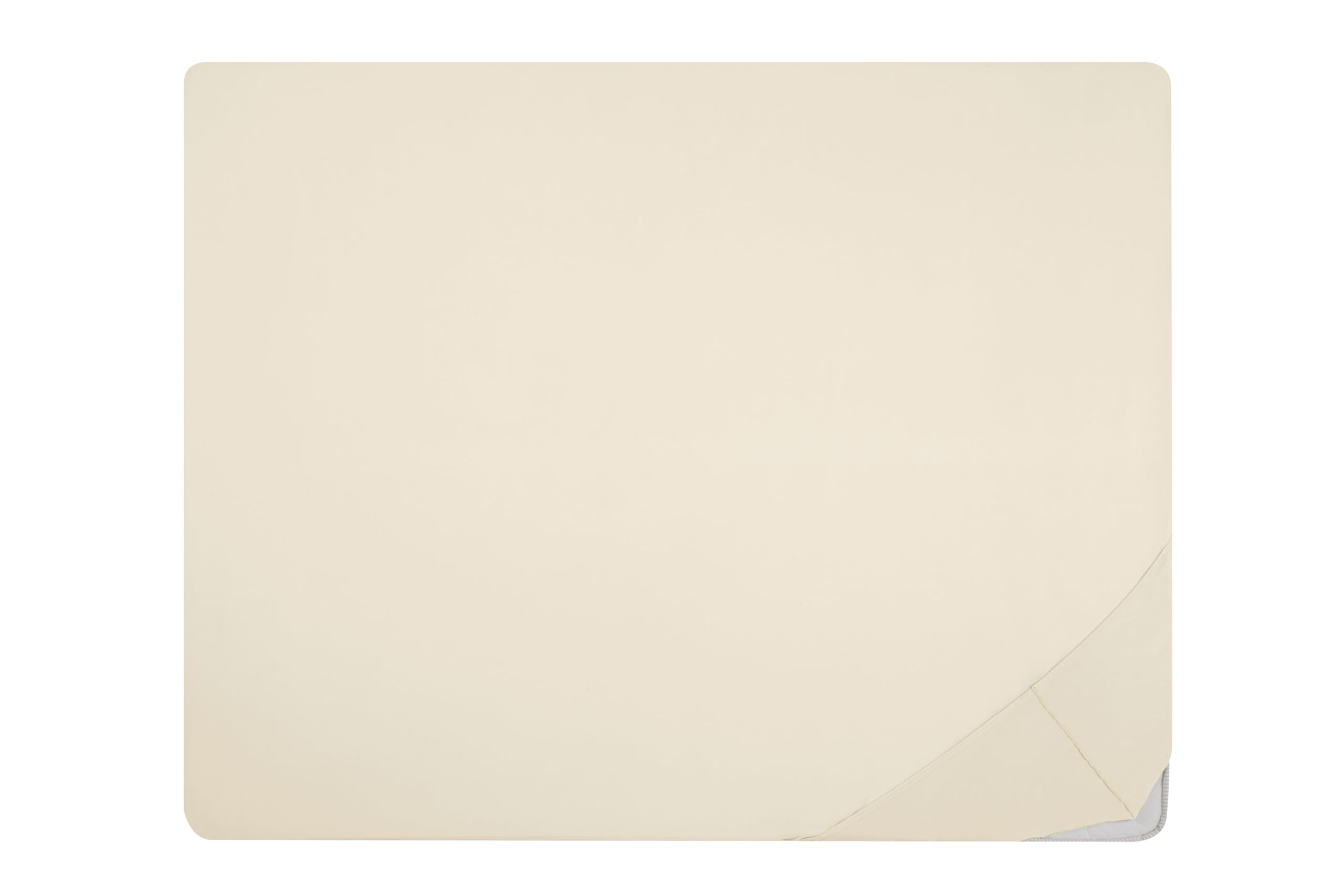 Soft Fitted Sheet 160 x 200 x 36 cm Beige