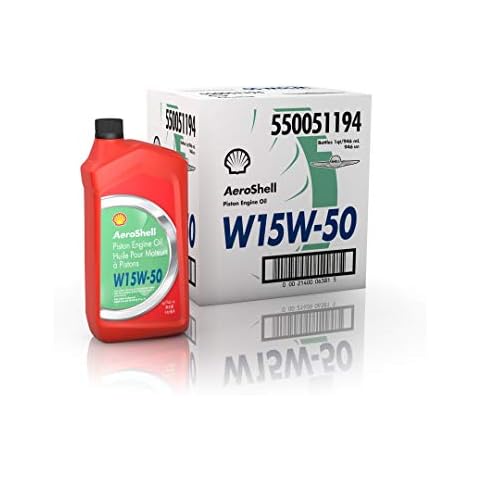 AeroShell Oil W 15W-50-550050835 - 6x1 quart case Cover
