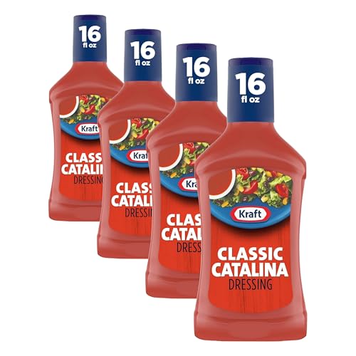 Image of Kraft Classic Catalina Salad Dressing (16 fl oz Bottle) (Pack of 4)