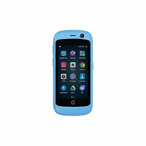 Unihertz Jelly Pro, Kleinstes 4G Smartphone der Welt, Android 7.0 Nougat entsperrt Smartphone mit 2 GB RAM und 16 GB ROM, Blau