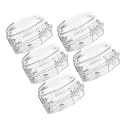 IWOWHERO Stove Knob Covers for Gas Range Childproof Lock Oven Burner Safety Covers