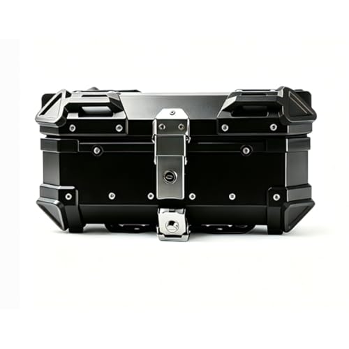 Sghudiny Motorcycle Rear Top Case for Zero DSR/X Touring 2025-2026,Waterproof Storage Box Tail Trunk Lock Large Capacity Luggage Case Scooter Dirt Bike Street Bike,Black-28L