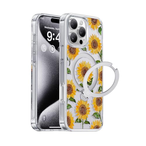 yŐVghE360°]X^hzCASEKOO iPhone 16 Pro pP[X NA Ђ܂ ԕ ČRMILKi tBbg MagSafeΉ ő25W}[dΉ c px  ϏՌ ϋv bvz[t 