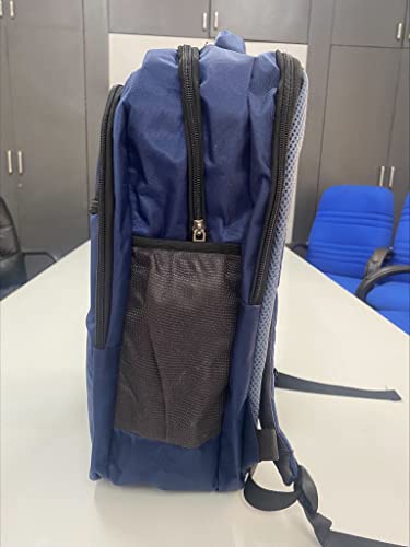 Image of AVITA 24L Laptop Backpack | Men | Women | 15 inch Laptop Compatible | 3 compartments | Office Business Casual (Blue)