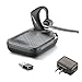 Plantronics Voyager 5200-UC Bluetooth Headset Bundle w/Bonus Wall Charger #206110-01-B | for Smartphones PC MAC Using RingCentral Software or App
