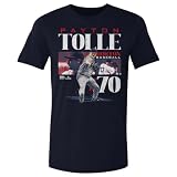 500 LEVEL Payton Tolle Boston Player Name Shirt (True Navy, Large)