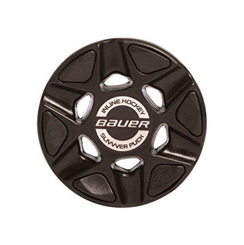 Bauer Slivvver Roller Hockey Puck, Black
