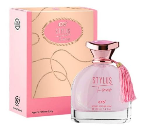 Image of FRASIYON Stylus Pink Femme |100ml Apparel Perfume - Premium Long-Lasting Floral Perfume Spray for Women | Graceful & Elegant Fragrance