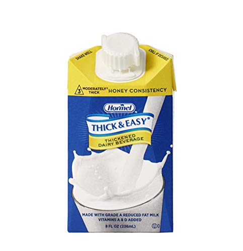 Hormel Thick & Easy® Dairy Honey Consistency or IDDSI Level 3, 8 ounce Case of 27