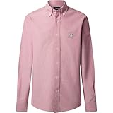 chemise faconnable montreal Rose Faconnable Bird Yale Oxford Long Sleeve Shirt M