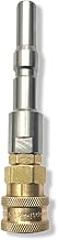 M&M Smartek 1/4" Bayonet Adapter Quick Connector for Pressure Washer Like - Compatible with Kärcher - Foam Lance Brass Pressure Washer (for Nilfisk Neptune KEW #8)