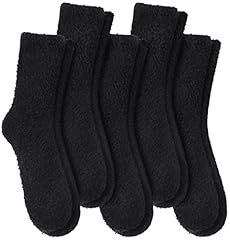5 Pairs Solid Black