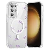 【Custodia magnetica】L'anello magnetico integrato può rafforzare la connessione magnetica per essere compatibile con tutti gli accessori magnetici come caricabatterie wireless, supporto magnetico per auto, batteria magnetica, portafoglio magnetico, ecc. Non devi preoccuparti di rimuovere la custodia durante la ricarica. I magneti perfettamente allineati rendono la ricarica wireless più rapida e semplice che mai.