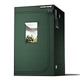 MARS HYDRO Pro Growzelt 120x120x200 cm,Indoor Grow Tent Reflektierende Mylar...