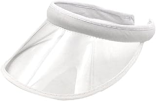 Clear Colored Plastic SunVisor Women Visors Summer SunVisor Clear Visors Hat Sunshades Hat for Women Golf Visors