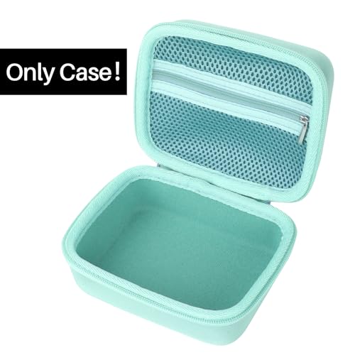 Image of Lebakort Hard Carry Case Compatible with Nelko Photo Printer, PP01 / PP03 Color Mini Portable Printer, Travel Portable Storage Bag (Teal Case)
