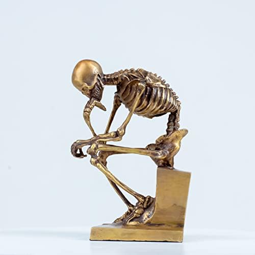 <h3>Skeleton Thinker Sculpture</h3>