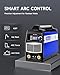RILAND ARC 200Pro Stick Welder, 2026 Newest [Large LED Display] ARC/Lift TIG Welding Machine with Synergic Control, IGBT Inverter Portable MMA Welder Machine with Hot Start, Arc force and Anti-Stick