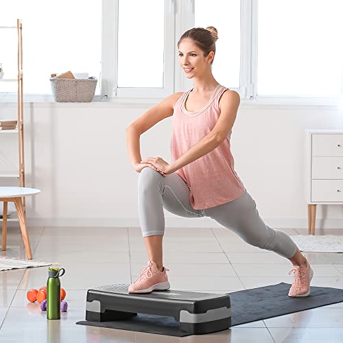 Albert Austin Aerobic Step | Step Up Box For Exercise | Non Slip Height Adjustable Workout Fitness Exercise | Cardio Exercise Step Box | Portable Gym Step Board | Lightweight Aerobic Step Platform - Image 3