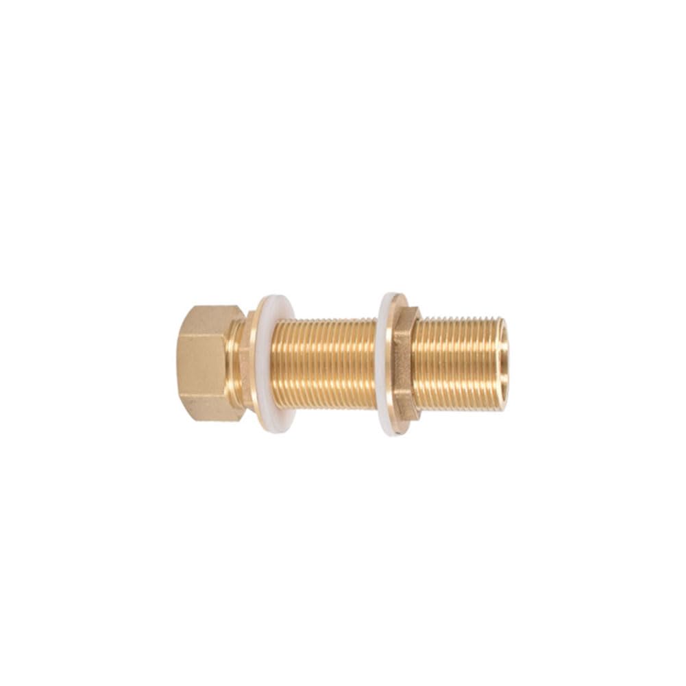 Accesorios para tuberías de riego, Conector de latón for Tanque - 1/4 1/2 3/4 1 in Cobre y Junta, Acoplamiento for pecera, Manguera jardín(3l4 for 67.8mm)