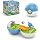 Mini Tabletop Football Game in a Ball, Travel-Ready Pocket Soccer Board Game with Launcher & Goalkeeper, Desktop Sports Toy for Kids Ages 3+