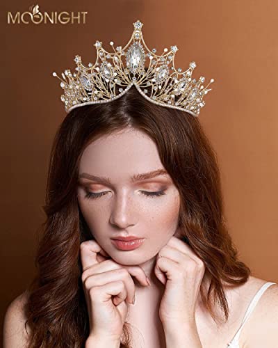 Wedding Crown For Bride Rhinestone Princess Tiara For Women Prom Queen Crown Pageant-Bridal Wedding Crown Women's Fashion Headbands #TOP1