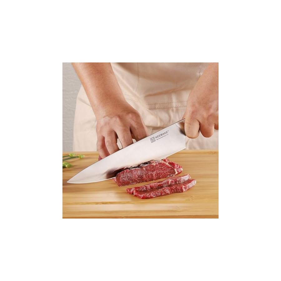 KEEMAKE-Kitchen-Knife-Set-3PCS-Sharp-High-Carbon-Stainless-Steel-Cooking-Knife-Set-with-Ergonomic-Handle-Chef-Knife-Meat-Knife-Paring-Knife-Kitchen-Utensils-Set-for-Meat-Vegetable-Fruit-Cutting KEEMAKE Kitchen Knife Set, 3PCS Sharp High Carbon Stainless Steel Cooking Knife Set with Ergonomic Handle, Chef Knife, Meat Knife, Paring Knife, Kitchen Utensils Set for Meat Vegetable Fruit Cutting