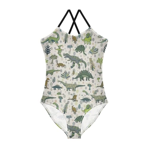 Image of Ollabaky Girls One Piece Swimsuit Bathing Suit Beachwear 3-10T