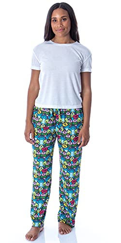 Disney Womens' Monsters University Scare Time Mu Character Pajama Pants (M) Multicolored #TOP1