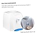 Tofficu Portable Water Pump Dispenser Tool Compact Drinking Water Tap for Home Office Use Easy to Install Space-Saving Design Removable Drip Tray