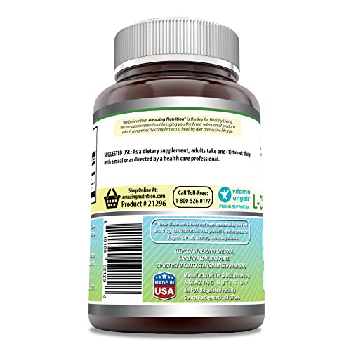 Amazing Formulas L-Arginine/L-Citrulline Complex 1000Mg 240 Tablets Supplement| Non-Gmo | Gluten Free | Made In Usa #TOP1