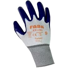 FABA EP-1301 Nitril Kapl  Polyester Eldiven XL