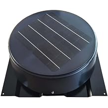 Solar container Exhaust Fan Roof Mounted Ventilator 530cfm 3.58" Rib for Shipping Container WIth Thermostat