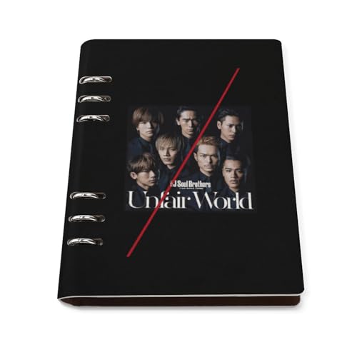 ノート 三代目 J Soul Brothers メモ帳 バインダーノート A5 6穴 90枚 てちょう ハードカバー メモ ンダー A5サイズ 横罫線 ??本 文房具 オフィス用品 ルーズリーフ 学生 キャンパス おしゃれ プレゼント 贈り物