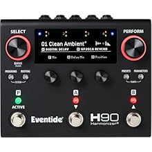 Multi-effects pedal with 64 algithms Tuner - Limited Edition Dark 2 expression inputs USB Functionality MIDI In/Out/Thru