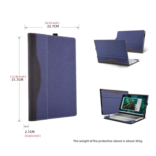 Funda para Dell Inspiron 14 Plus 7440 carcasa desmontable azul 7