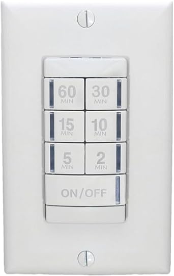 Sensor Switch PTS 60 WH Programmable Interval Timer Switch Line Voltage, White