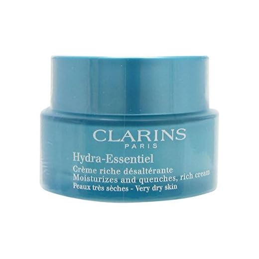 Clarins Hydra-Essentiel Cream riche désaltérante – Peaux très sèches ansiktskräm 50 ml