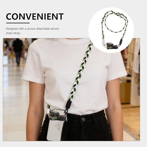 Cordón para teléfono celular en desplazamientos diarios con manos libres para mujeres activas 3