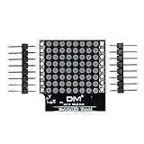 Matrix LED Shield V1.0.0 for WEMOS D1 Mini Digital Signal Output Module 8 X 8 Dot Board with Pins
