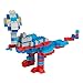 SCS Direct Building Block Bricks - Set of 1000 Pc Bulk Set -10 with 54 Roof Pieces - Compatible & Tight Fit w/All Major Brands - Great for Activity Tables, Creativity & School Projects, Kids Gift