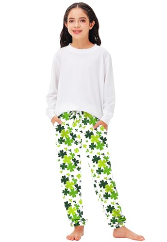 Image of Deerose 4th of July Pants American Flag Drawstring Sweatpants with Pockets 5-14 Years