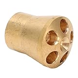 [Matériau en laiton résistant à l'usure] la construction en laiton épaissi assure la durabilité et la résistance aux fissures et à la corrosion.