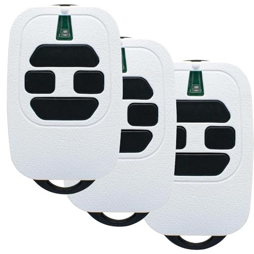 Mando de garaje 433,92 MHz compatible DEA GTI4 y Mio TR2, sustituto fiable contra fallos, 3 uds