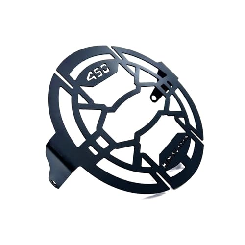 Protéger le phare Himalayan 450 contre les pierres avec cette grille