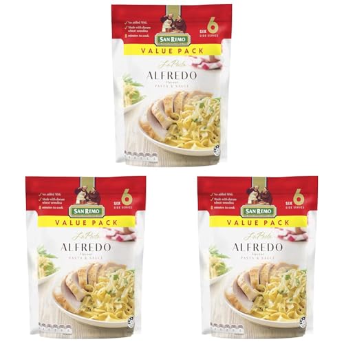 San Remo La Pasta Alfredo, 160 g, Alfredo (Pack of 3)