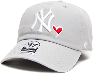47BRAND(フォーティーセブンブランド)クリーンナップ ニューヨーク・ヤンキース With Heart キャップ ハート 帽子 ユニセックス