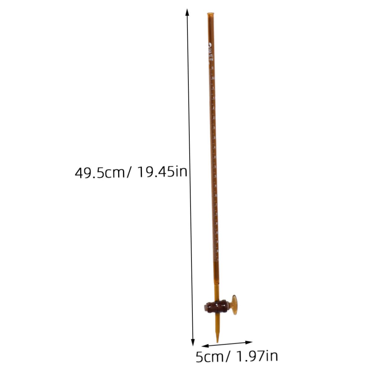 Durability 10ml Acid Glass Chemistry Lab Equipment Junior High School Laboratory Tool Easy to Use